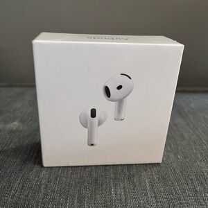 Apple White AirPods 4 Wireless Headset